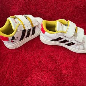 Adidas Grand Court Mickey Mouse Sneakers